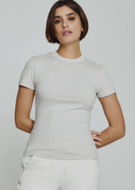 7Diamonds Core Crew Neck Tee Pebble