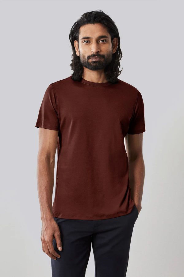 Robert Barakett The Barakett Tee in Deep Red