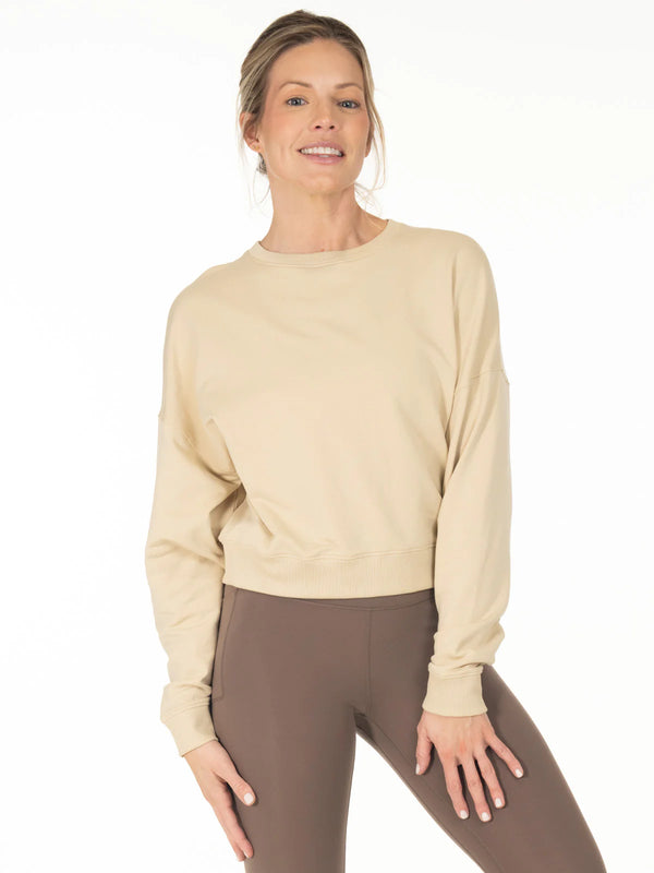 tasc Studio Sweatshirt Sand