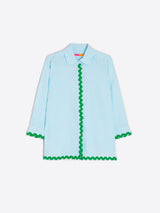 Vilagallo Alica 500 Rayas Shirt Turquoise