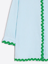 Vilagallo Alica 500 Rayas Shirt Turquoise