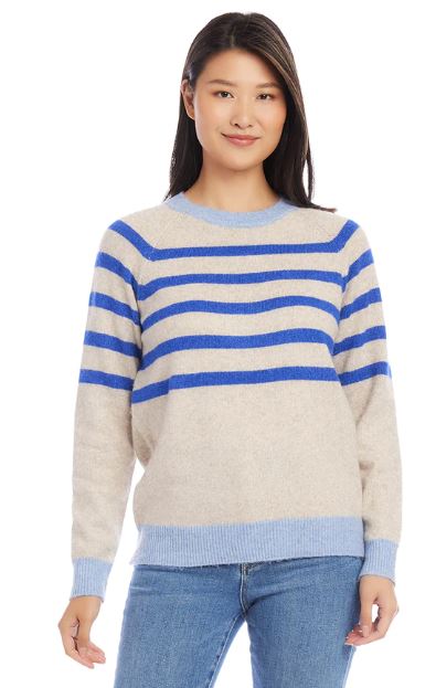 Karen Kane Stripe Sweater STP