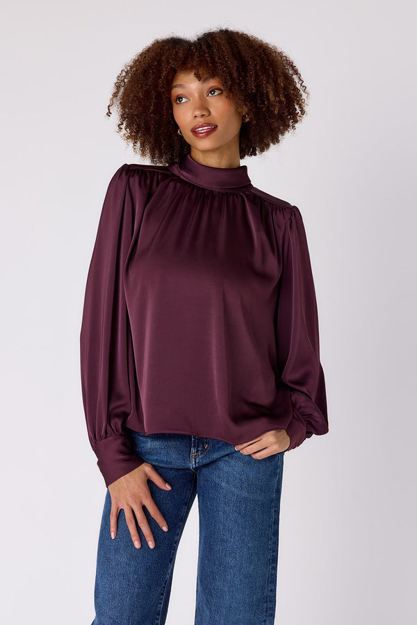 Crosby by Mollie Burch Cosette Blouse Raisin