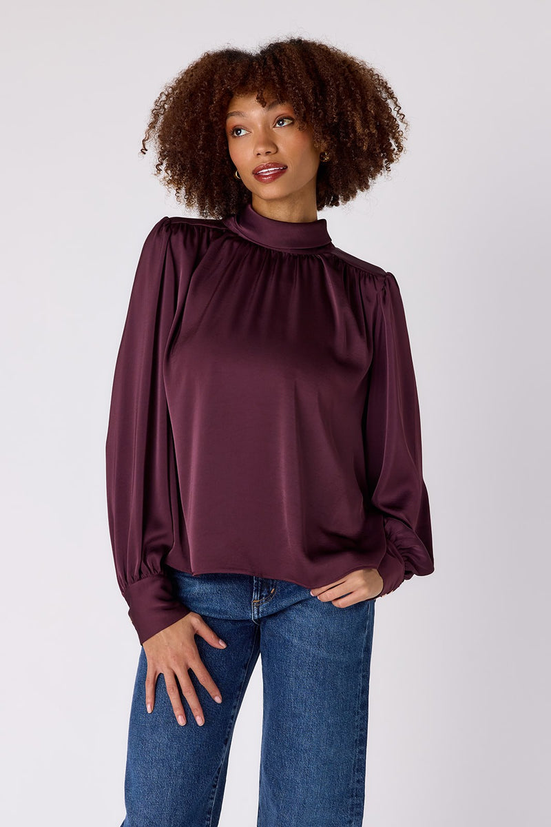 Crosby by Mollie Burch Cosette Blouse Raisin