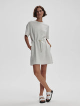 Varley Maple Dress 2.0 Ivory Marl