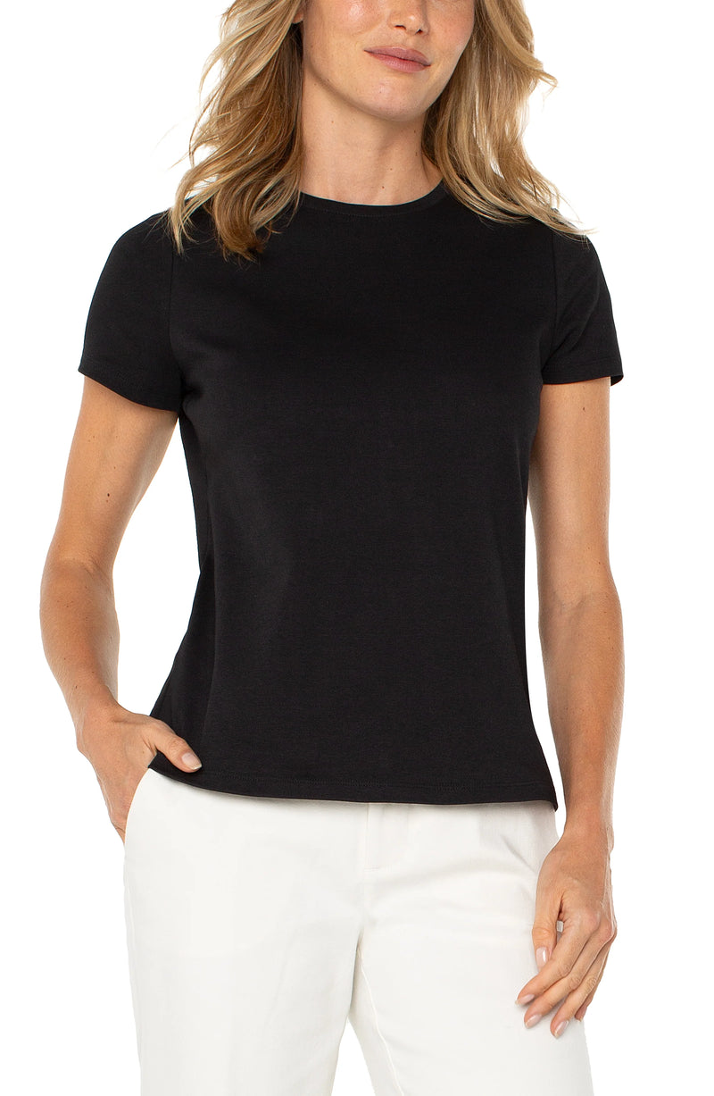 Liverpool Short Sleeve Crew Neck Tee Black