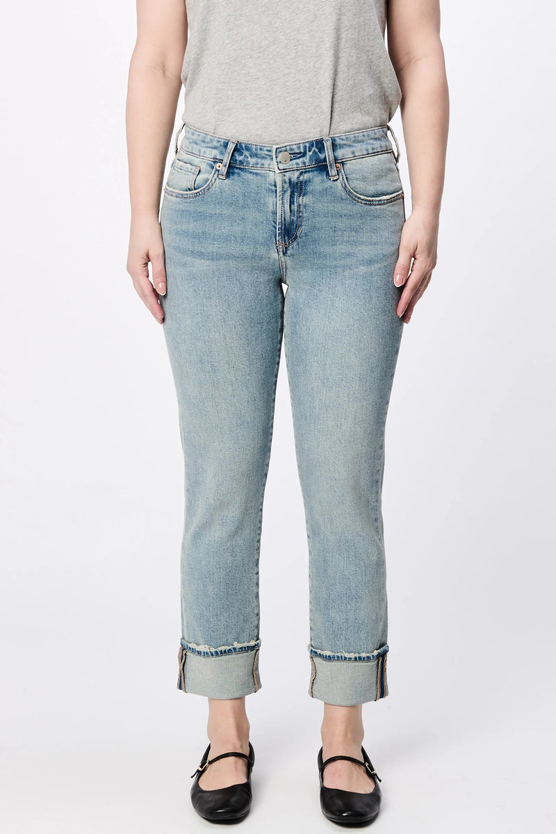 Dear John Blaire Cuffed Jean Halogen Blue
