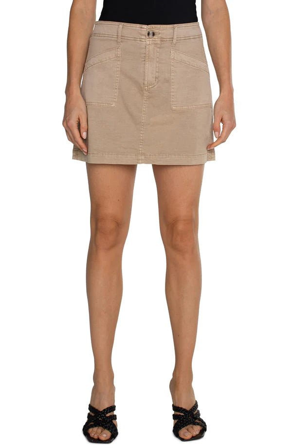 Liverpool Cargo Skort Biscuit Tan