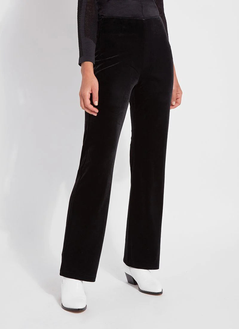 Lysse Velvet Pant (31.5" Inseam) Black