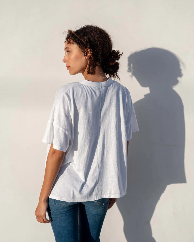 Mersea Amelia Short Sleeve Tee White