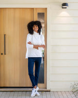 Mersea Catalina Turtleneck Tee White