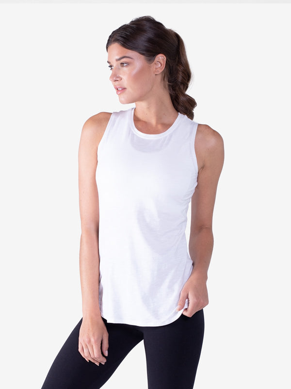 tasc Nola Tank White