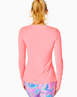 Lilly Pulitzer Renay Scallop Sunguard Lilly's Coral  *