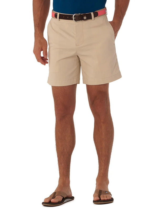 Southern Tide Men's Channel Marker 7 in Short Sandstone Khaki