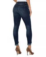 Liverpool Piper Hugger Ankle Fray Hem Skinny Jean Gleason