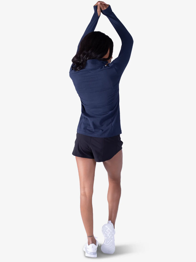 tasc Recess Quarter-Zip Classic Navy