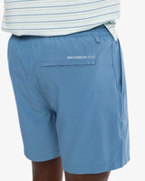 Southern Tide Rip Channel 6 Inch Performance Short Blue Ridge