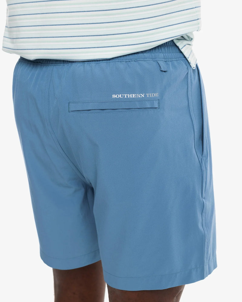 Southern Tide Rip Channel 6 Inch Performance Short Blue Ridge