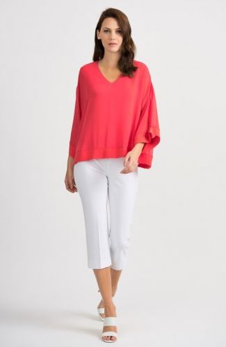 Joseph Ribkoff Blouse Style #201086 Papaya