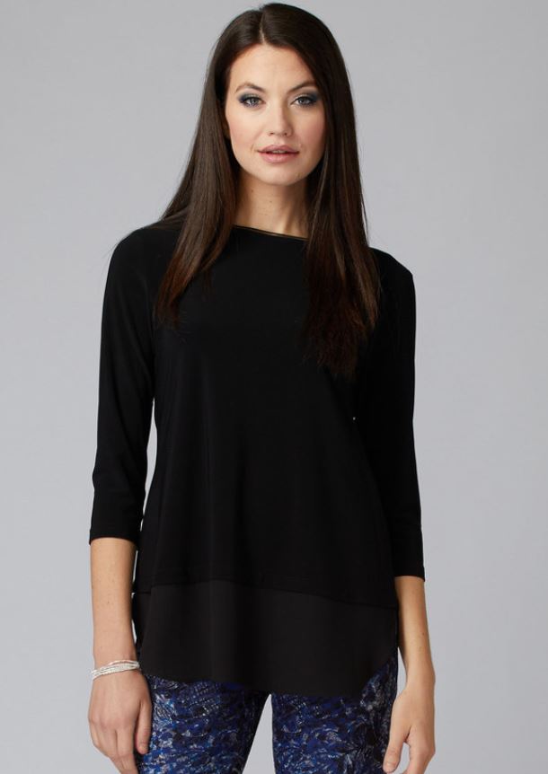 Joseph Ribkoff Black Top Style #201534