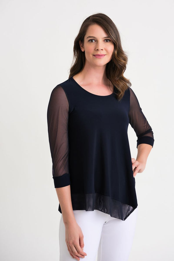 Joseph Ribkoff Top 202383 Midnight Blue