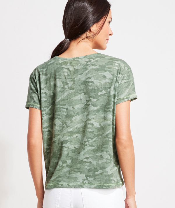 Vineyard Vines Camo Surftee Sage Olive