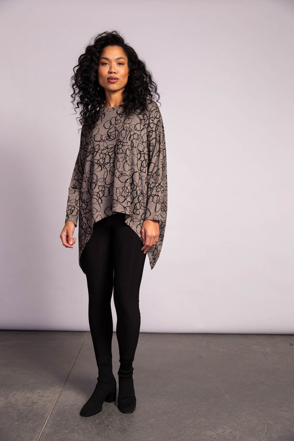 Liv by Habitat Clothes Full Circle Dolman Pullover Musk