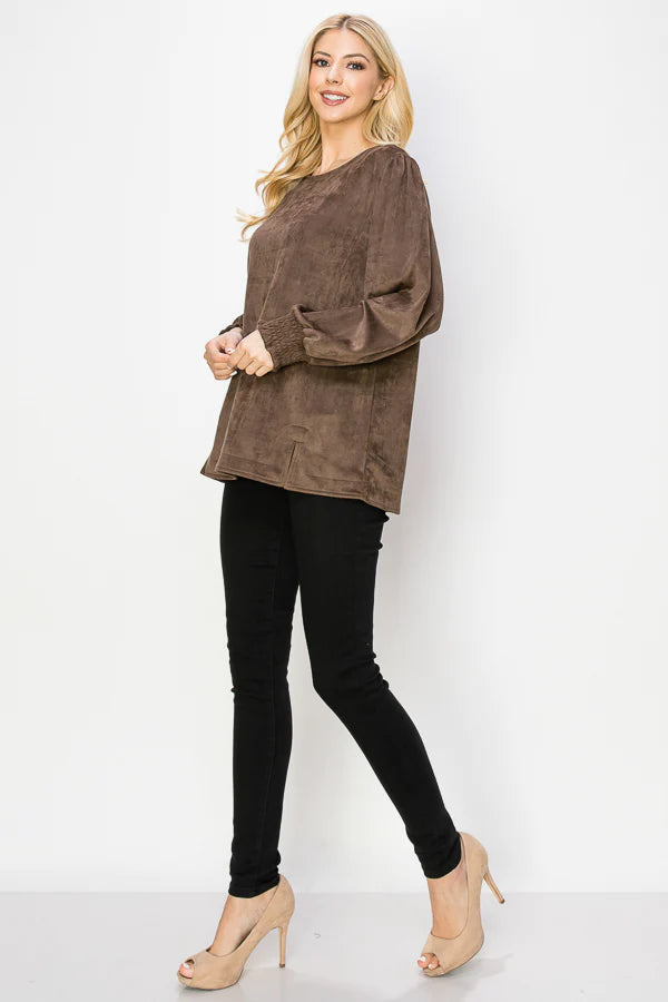 JOH Alora Top Umber