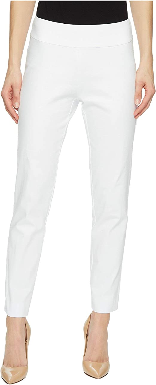 Krazy Larry Pull On Denim Jean White