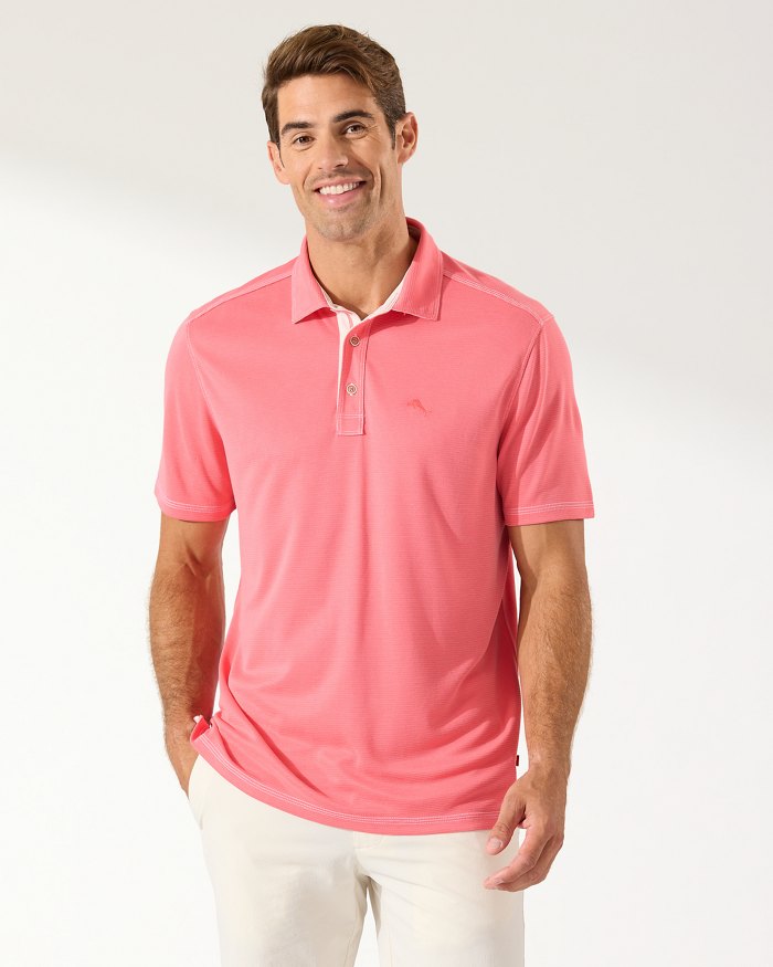 Tommy Bahama Paradiso Cove Polo Pink Confetti