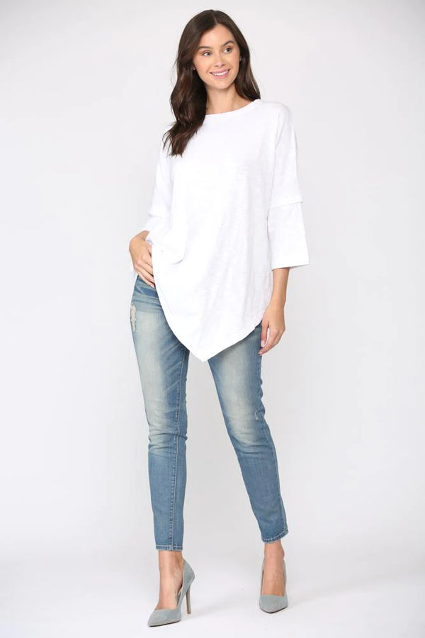 JOH Caroline Top White