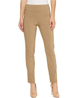 Krazy Larry Women’s Pull On Ankle Pant Taupe