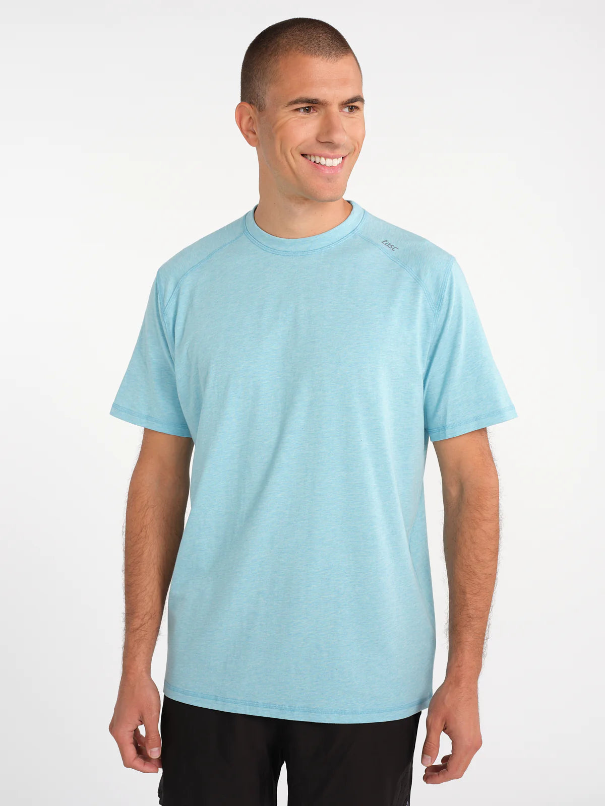 Tasc Performance Carrollton Fitness T-Shirt - Seasonal Radiant Blue He ...