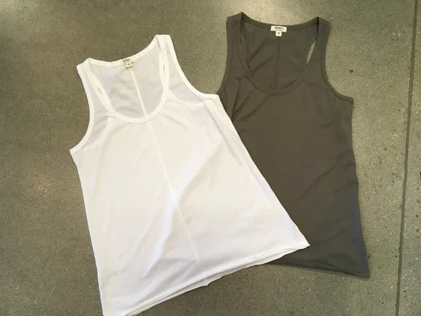 Dylan Cotton Jersey Loose Tank Military Olive