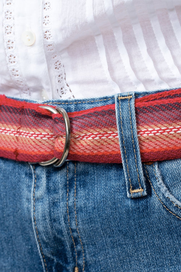 Dylan Caravan Belt Red/Berry/Pink