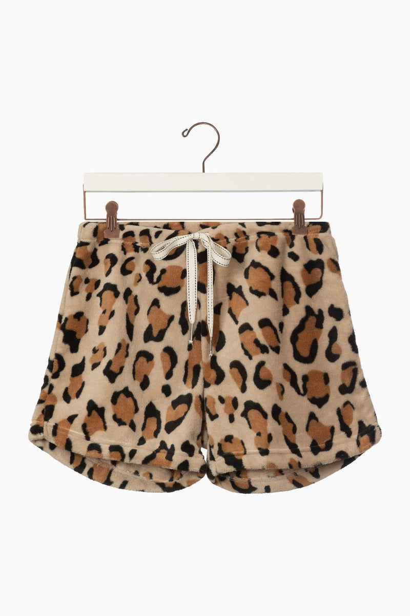 Dylan Animal Cozy Short Oatmeal