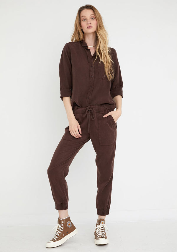 Bella Dahl Pocket Jogger Coffee Bean