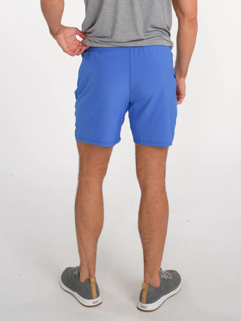 Tasc Performance Recess 7in Unlined Short Imperial Blue