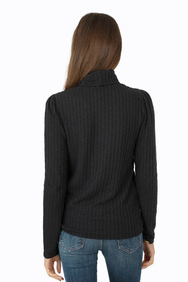 Dylan Sweater Knit Holden Turtleneck Black