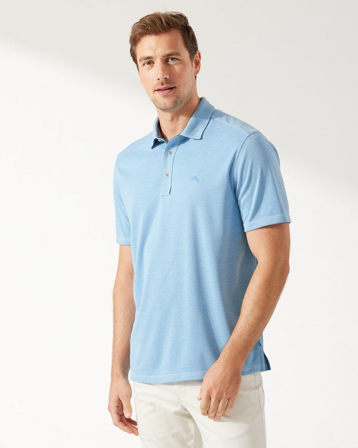 Tommy Bahama Paradiso Cove Polo Chambray Blue Dan s Southern Prep
