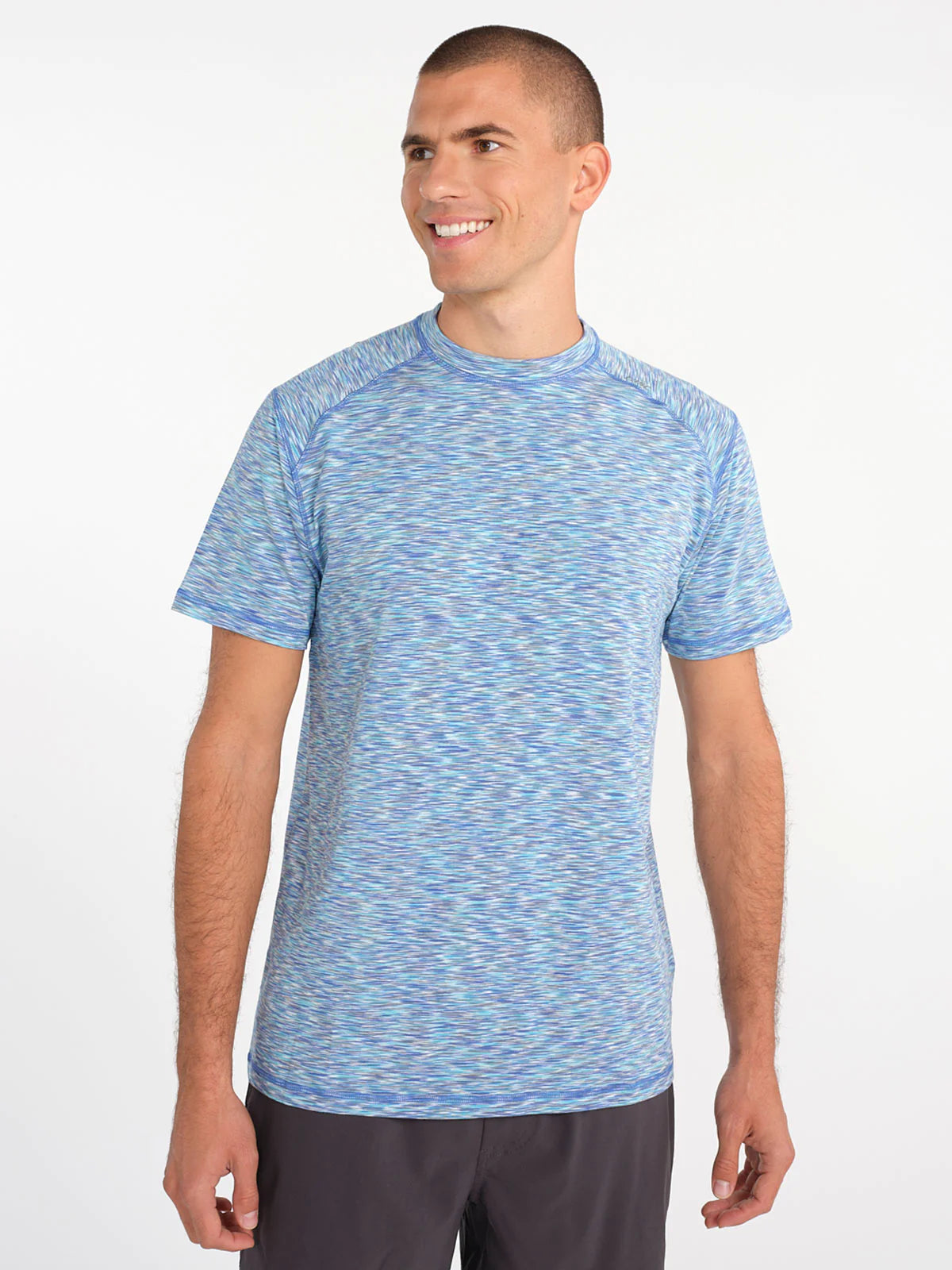 Tasc Performance Carrollton Fitness T-Shirt - Space Dye BLUE – Dan's ...