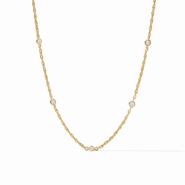 Julie Vos Celeste Delicate Station Necklace