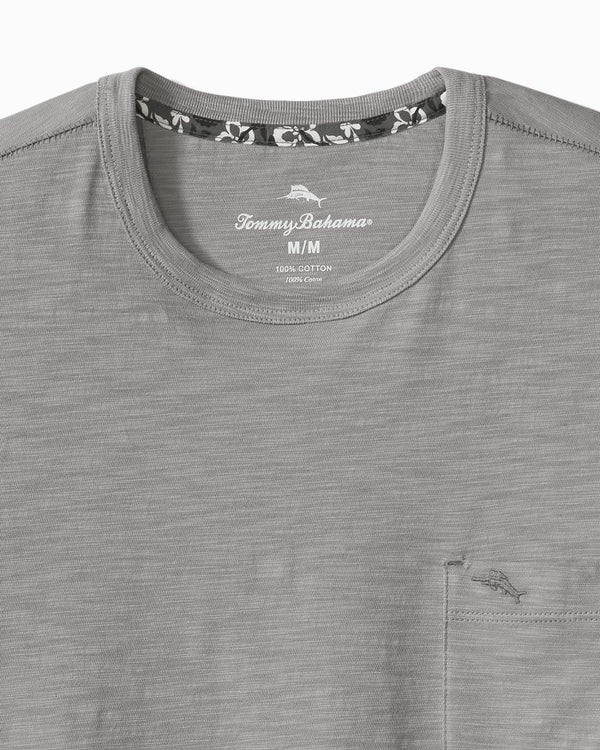 Tommy Bahama Bali Beach Crew T-Shirt SILVER STREAK