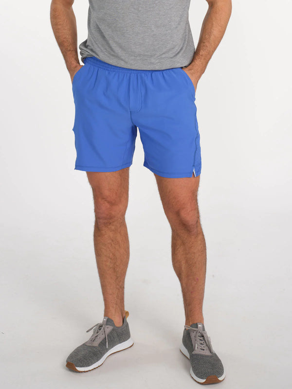 Tasc Performance Recess 7in Unlined Short Imperial Blue