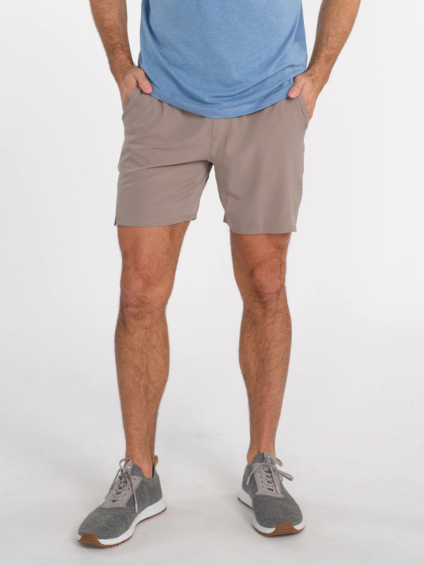 Tasc Performance Recess 7in Unlined Short Driftwood