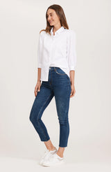 Tyler Boe Lawson Cotton Shirt White