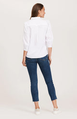Tyler Boe Lawson Cotton Shirt White