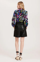 Tyler Boe Maggie Silk Floral Top Multi Floral