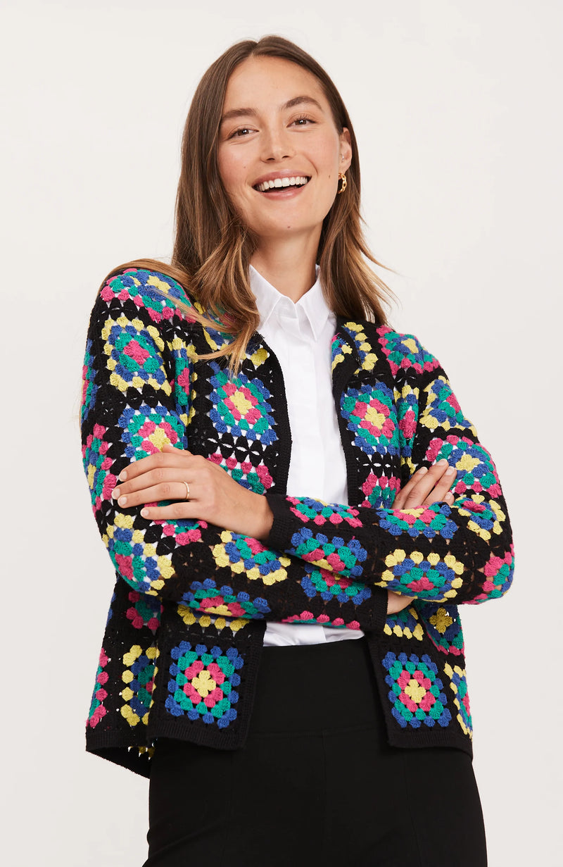 Tyler Boe Block Crochet Jacket Multi – Dan's Southern Prep