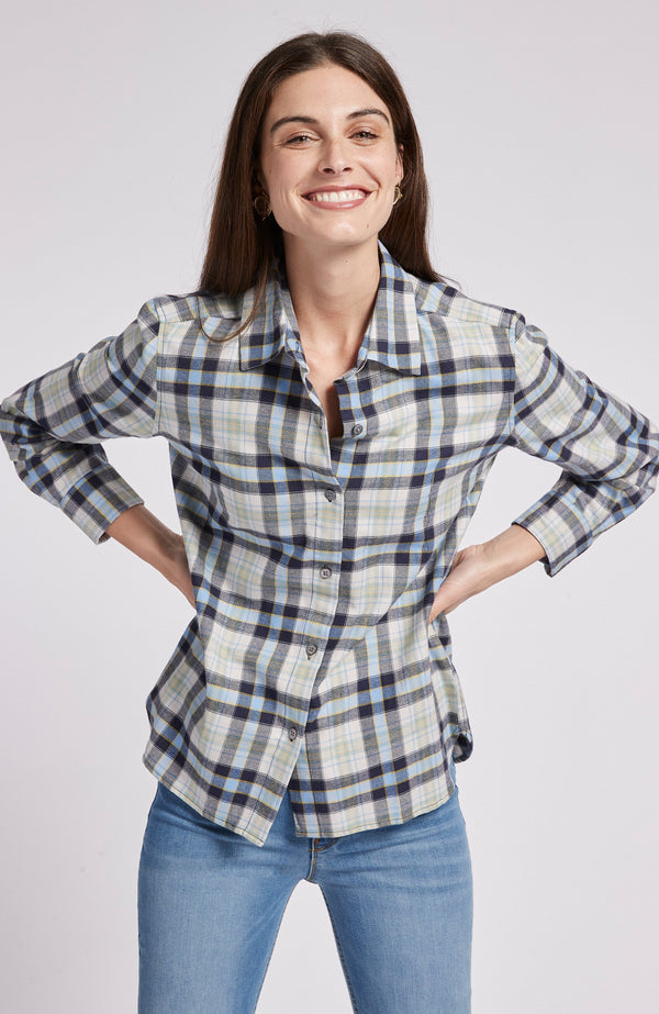 Tyler Boe Everly Plaid Top